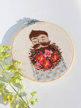 Load image into Gallery viewer, Bearded Guy with Poppies